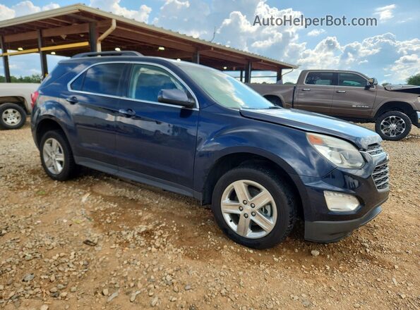 2GNALCEK2G1121173 2016 CHEVROLET EQUINOX Blue Передня права чверть