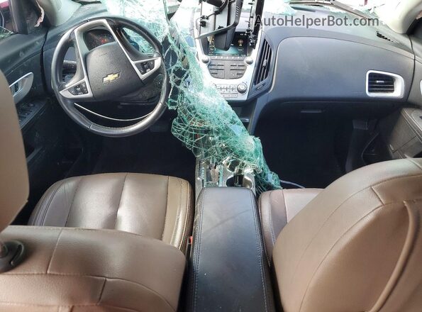 2GNALCEK2G1177226 2016 CHEVROLET EQUINOX Maroon Առջևի վահանակի տեսք