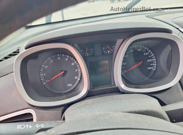 2GNALCEK2G6105011 2016 CHEVROLET EQUINOX Silver Вид щитка приладів