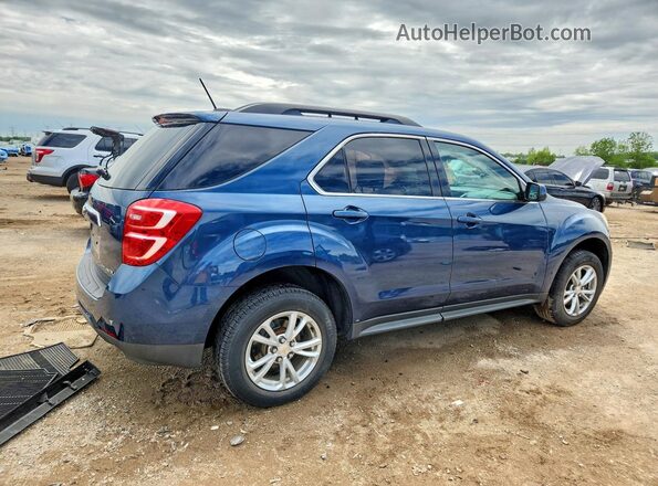 2GNALCEK2G6246161 2016 CHEVROLET EQUINOX Blue Задня права чверть