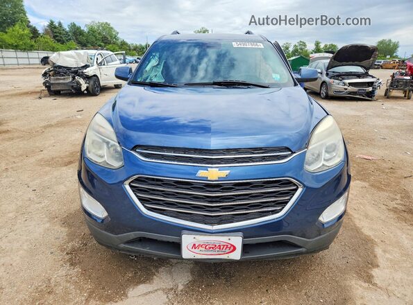 2GNALCEK2G6246161 2016 CHEVROLET EQUINOX Blue Вид спереду