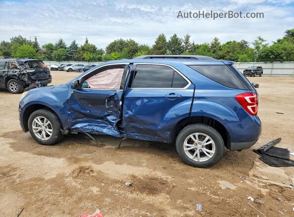 2GNALCEK2G6246161 2016 CHEVROLET EQUINOX Blue Задня ліва чверть