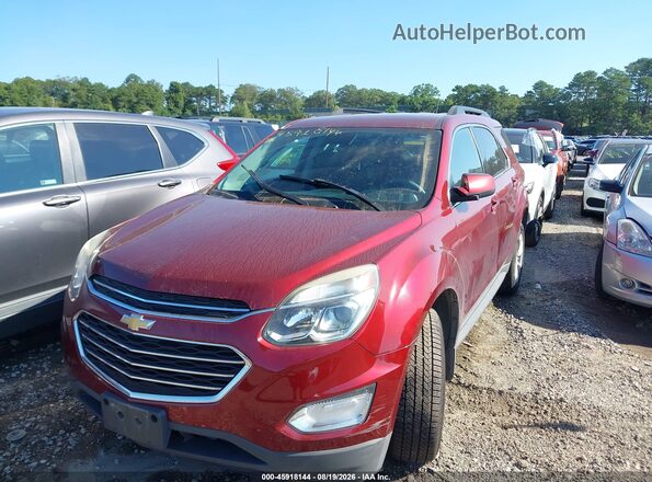 2GNALCEK2H1504578 2017 CHEVROLET EQUINOX Red Front view