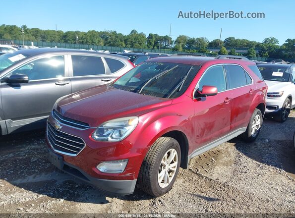 2GNALCEK2H1504578 2017 CHEVROLET EQUINOX Red Front left