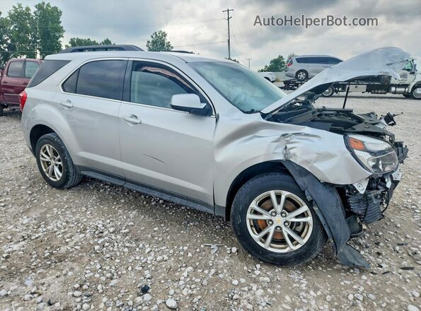 2GNALCEK2H1528718 2017 CHEVROLET EQUINOX Silver Przód prawy