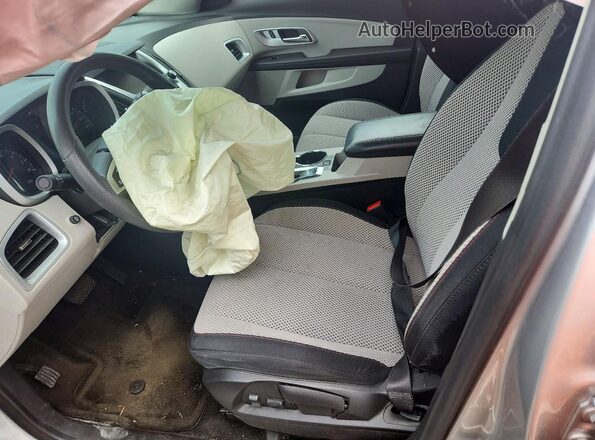 2GNALCEK2H1528718 2017 CHEVROLET EQUINOX Silver Widok wnętrza z przodu
