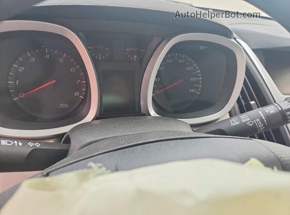 2GNALCEK2H1528718 2017 CHEVROLET EQUINOX Silver Widok zestawu wskaźników