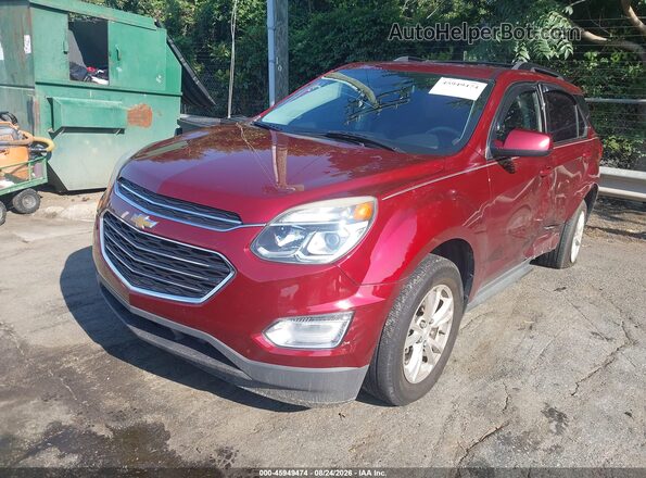 2GNALCEK2H1564408 2017 CHEVROLET EQUINOX Red Передня ліва чверть