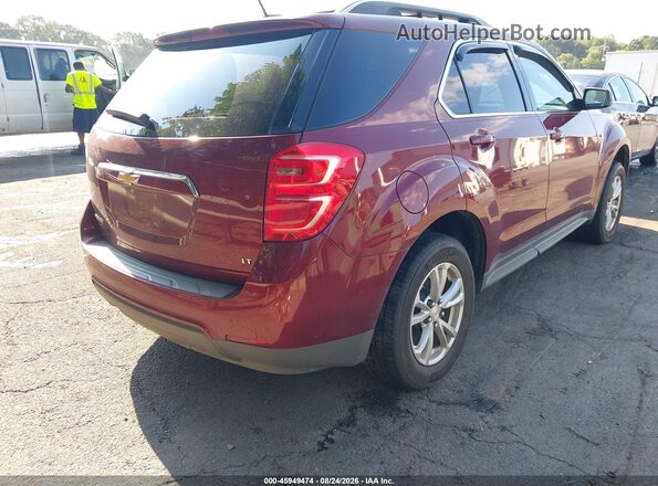 2GNALCEK2H1564408 2017 CHEVROLET EQUINOX Red Задня права чверть