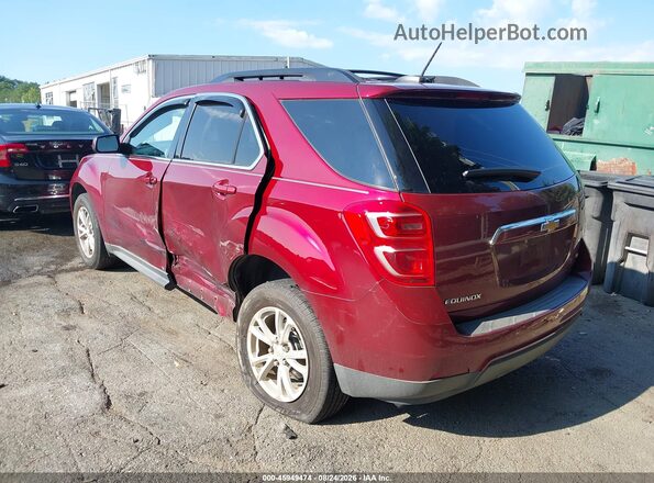 2GNALCEK2H1564408 2017 CHEVROLET EQUINOX Red Задня ліва чверть