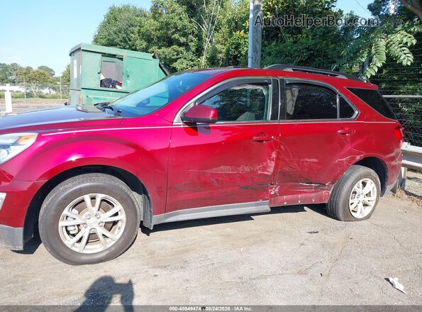 2GNALCEK2H1564408 2017 CHEVROLET EQUINOX Red Вид спереду