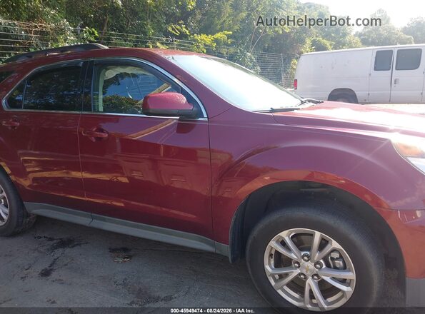 2GNALCEK2H1564408 2017 CHEVROLET EQUINOX Red Вид задньої частини салону