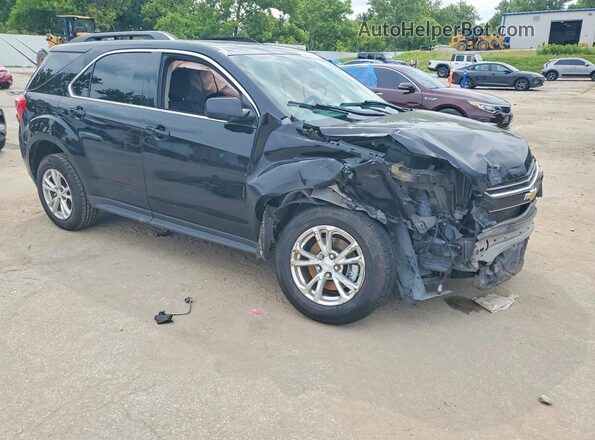 2GNALCEK2H1584495 2017 CHEVROLET EQUINOX Black Delantero derecho