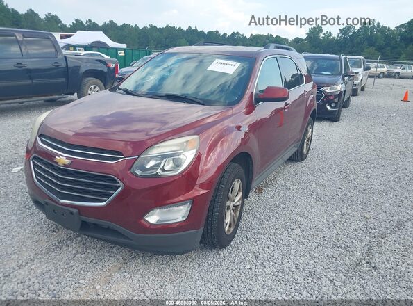 2GNALCEK2H1595044 2017 CHEVROLET EQUINOX Red Vista tres cuartos delantera izquierda