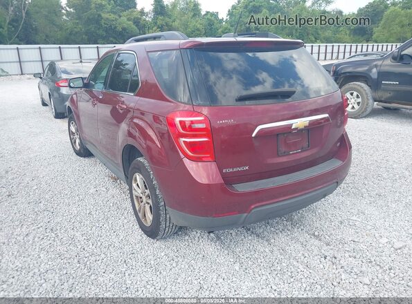 2GNALCEK2H1595044 2017 CHEVROLET EQUINOX Red Trasero izquierdo