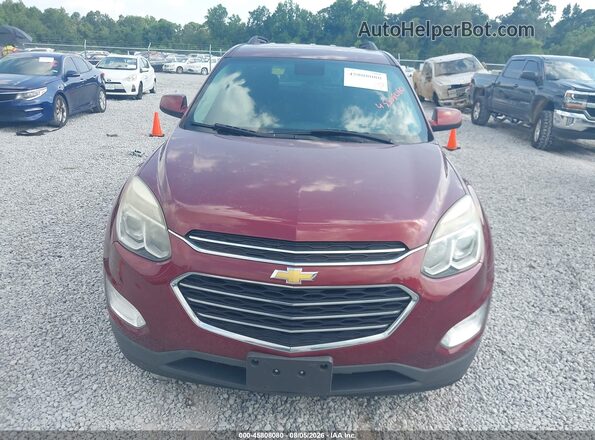 2GNALCEK2H1595044 2017 CHEVROLET EQUINOX Red Vista frontal