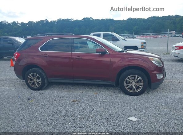 2GNALCEK2H1595044 2017 CHEVROLET EQUINOX Red Vista interior trasera