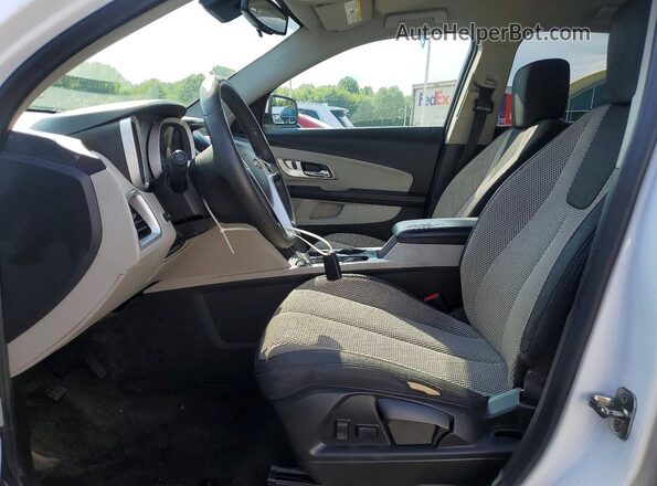 2GNALCEK2H1610402 2017 CHEVROLET EQUINOX Белый Вид салона спереди
