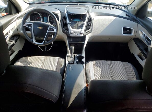 2GNALCEK2H1610402 2017 CHEVROLET EQUINOX Белый Вид панели приборов