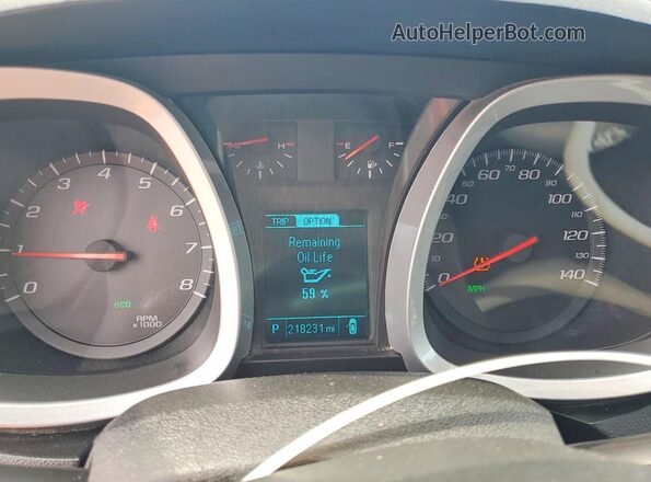 2GNALCEK3G6105468 2016 CHEVROLET EQUINOX Silver Vista del cuadro de instrumentos