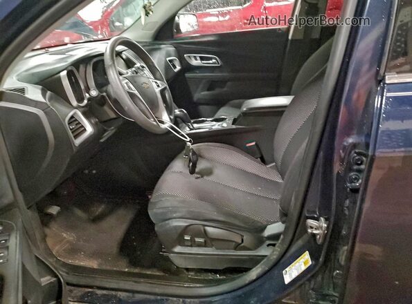 2GNALCEK3G6144707 2016 CHEVROLET EQUINOX Blue Вид салону спереду