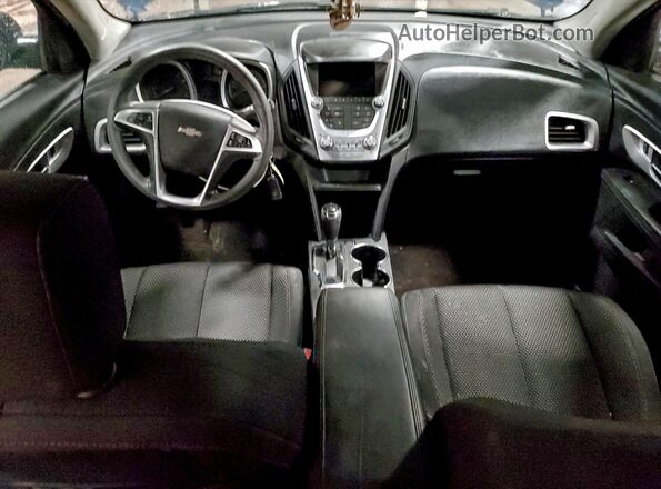 2GNALCEK3G6144707 2016 CHEVROLET EQUINOX Blue Вид панелі приладів