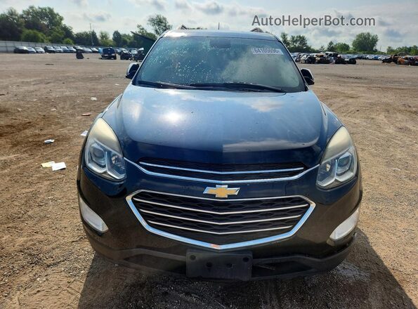 2GNALCEK3G6155738 2016 CHEVROLET EQUINOX Black Widok z przodu