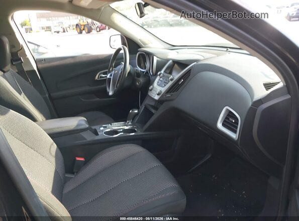 2GNALCEK3H1551229 2017 CHEVROLET EQUINOX Black Widok wnętrza z przodu
