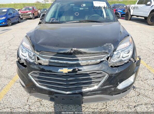 2GNALCEK3H1551229 2017 CHEVROLET EQUINOX Black Widok z przodu