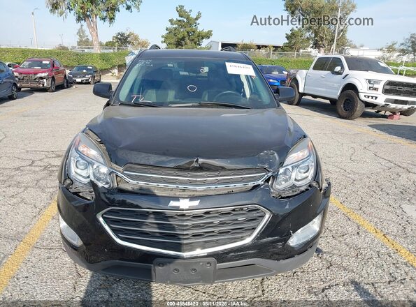 2GNALCEK3H1551229 2017 CHEVROLET EQUINOX Black Widok zestawu wskaźników