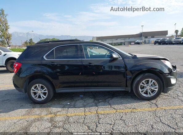 2GNALCEK3H1551229 2017 CHEVROLET EQUINOX Black Widok wnętrza z tyłu