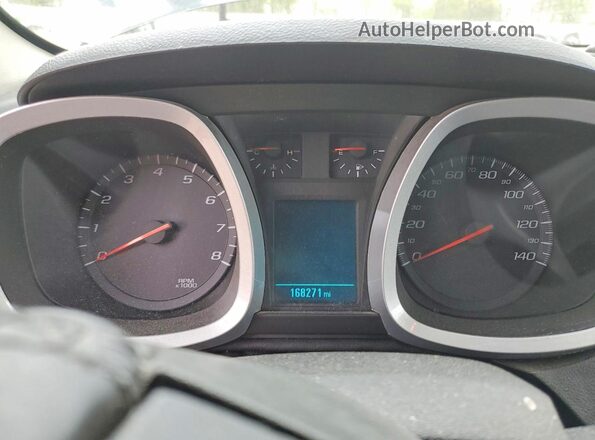 2GNALCEK3H6265318 2017 CHEVROLET EQUINOX Black Вид щитка приладів