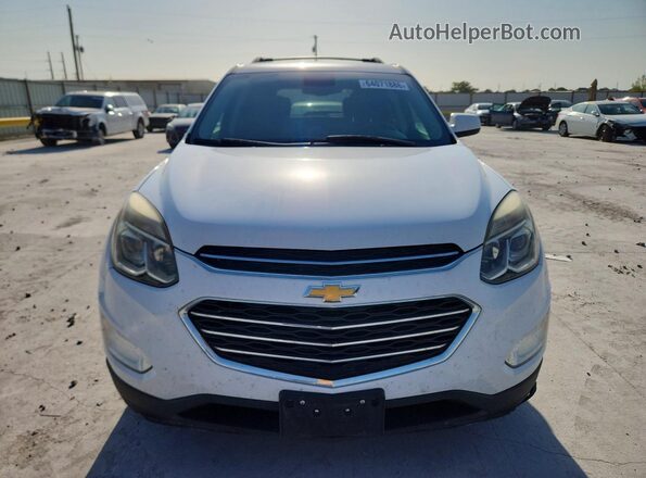 2GNALCEK4G1108778 2016 CHEVROLET EQUINOX White Դիմացի տեսք