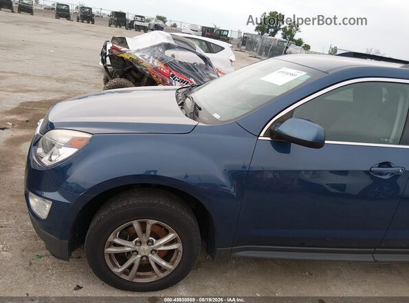 2GNALCEK4G6288458 2016 CHEVROLET EQUINOX Blue Սարքավորումների վահանակի տեսք