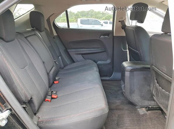 2GNALCEK4G6319885 2016 CHEVROLET EQUINOX Black Rear interior view