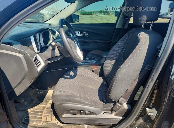2GNALCEK4H1552762 2017 CHEVROLET EQUINOX Black Вид салону спереду