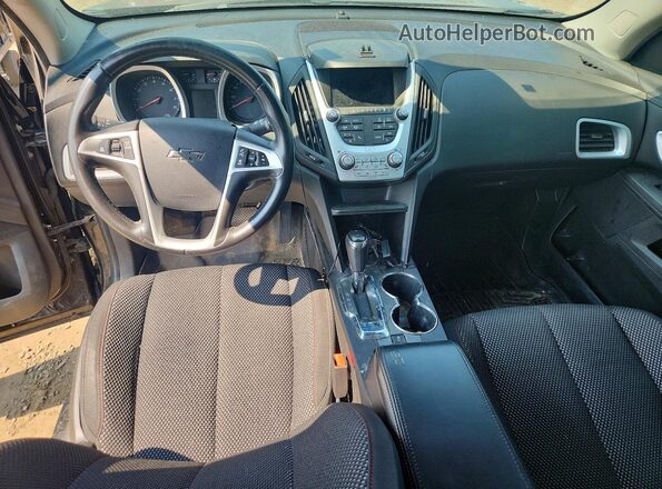 2GNALCEK4H1552762 2017 CHEVROLET EQUINOX Black Вид панелі приладів