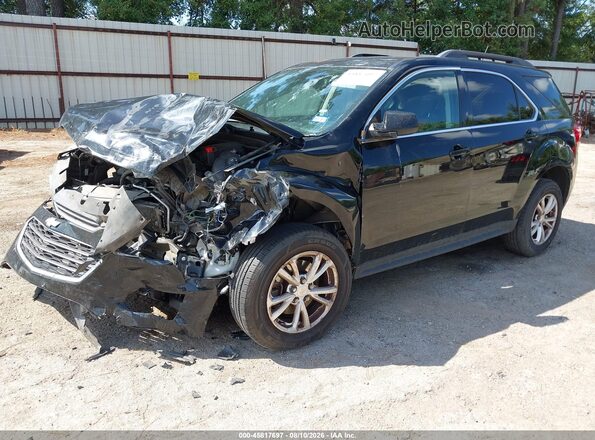 2GNALCEK4H1578519 2017 CHEVROLET EQUINOX Black Առջևի ձախ երեք քառորդ տեսարան