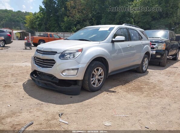 2GNALCEK4H6317443 2017 CHEVROLET EQUINOX Silver Przód lewy