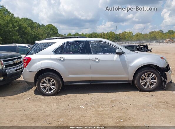 2GNALCEK4H6317443 2017 CHEVROLET EQUINOX Silver Widok wnętrza z tyłu