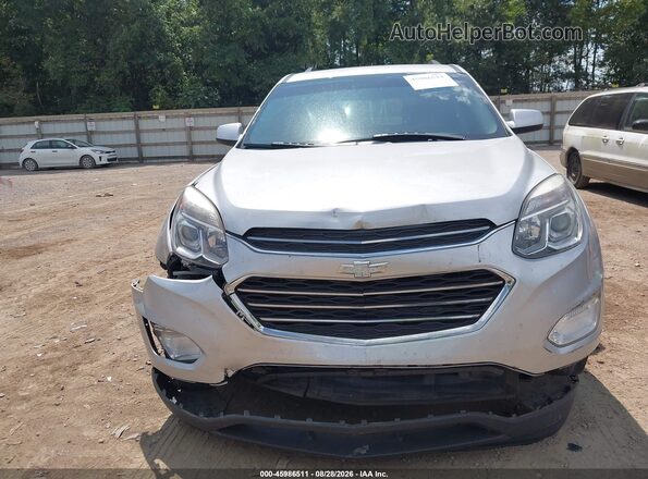 2GNALCEK4H6317443 2017 CHEVROLET EQUINOX Silver Widok zestawu wskaźników