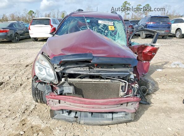 2GNALCEK5G1121152 2016 CHEVROLET EQUINOX Red Widok naklejki z numerem VIN