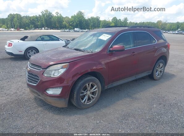 2GNALCEK5G1128764 2016 CHEVROLET EQUINOX Red Передня ліва чверть