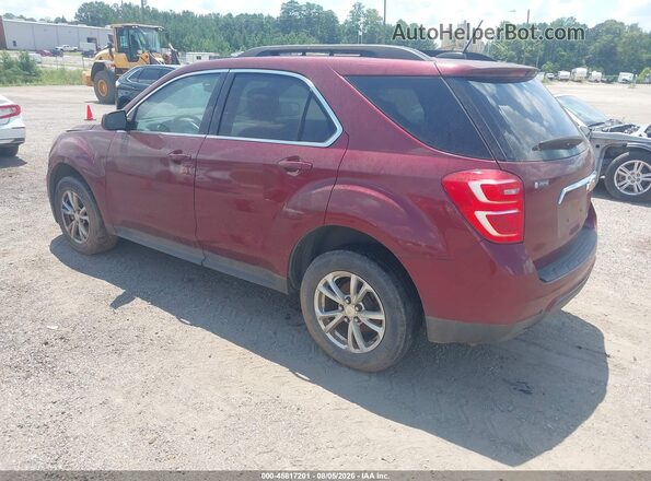 2GNALCEK5G1128764 2016 CHEVROLET EQUINOX Red Задня ліва чверть