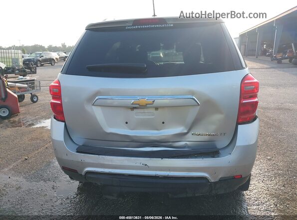 2GNALCEK5G1171436 2016 CHEVROLET EQUINOX Silver Widok z przodu