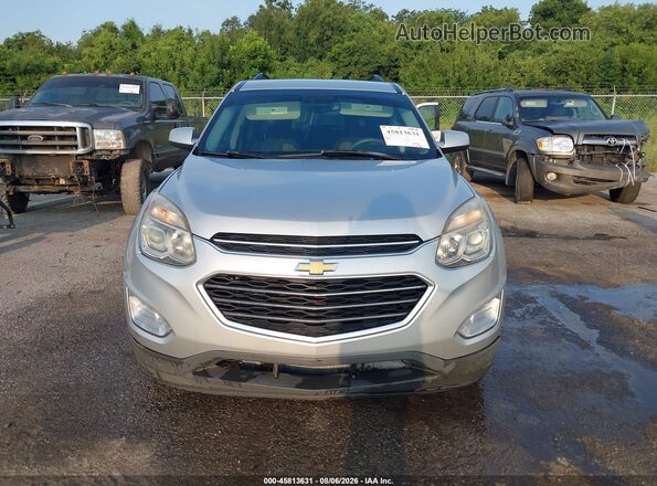 2GNALCEK5G1171436 2016 CHEVROLET EQUINOX Silver Widok zestawu wskaźników