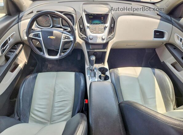 2GNALCEK5G6246008 2016 CHEVROLET EQUINOX Серебряный Вид панели приборов