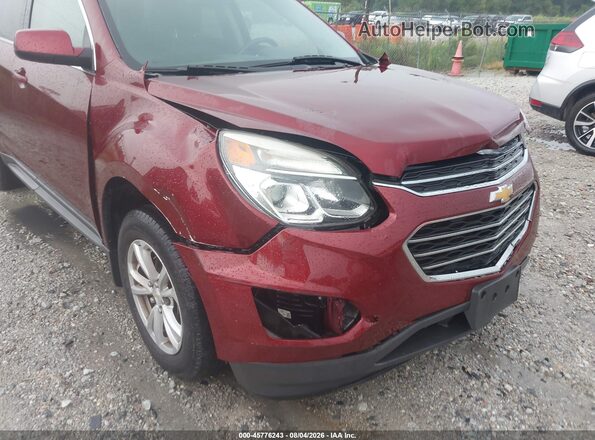 2GNALCEK5H1555752 2017 CHEVROLET EQUINOX Red Front view