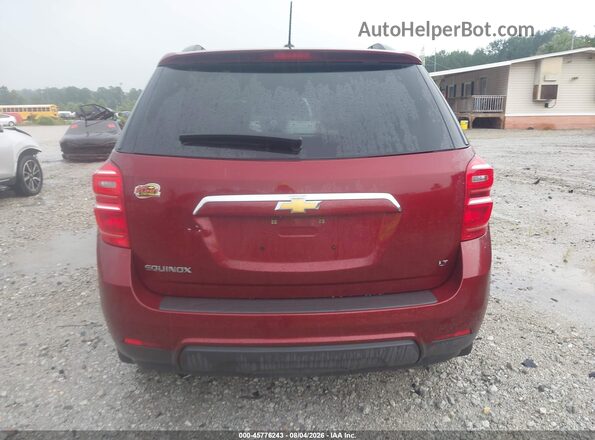 2GNALCEK5H1555752 2017 CHEVROLET EQUINOX Red 