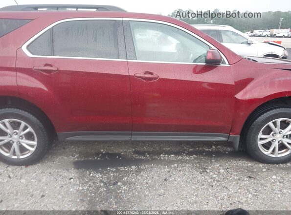 2GNALCEK5H1555752 2017 CHEVROLET EQUINOX Red Rear interior view